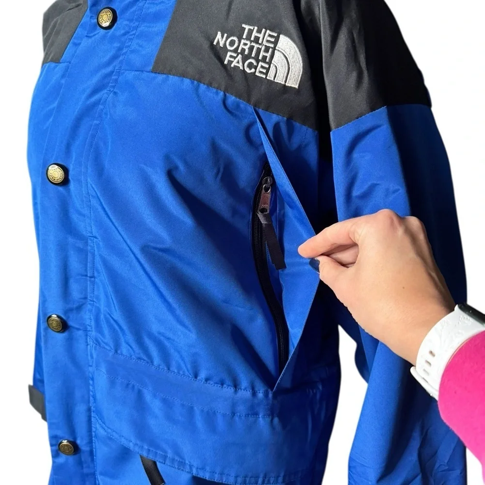 90s Y2K Vintage The North Face Gore-Tex 2-in-1 Alpine Ski Jacket S Blue - Picture 3 of 14
